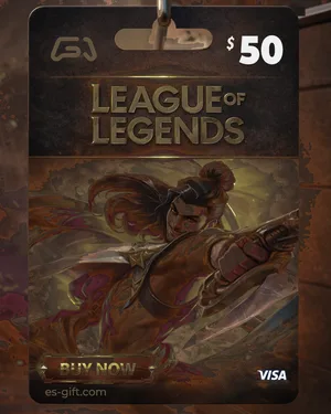بطاقة ليج اوف ليجينس - 50$ كارد (نورث امريكا)