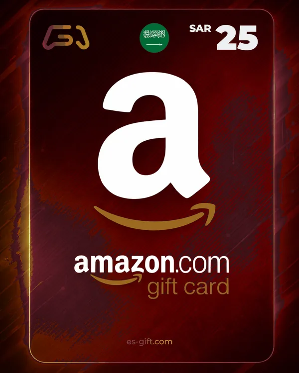 قسيمة شراء أمازون 25 ريال سعودي